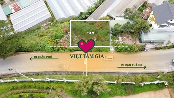 Đất view thông gần trung tâm đường Hoàng Văn Thụ Phường Camly - Đà Lạt