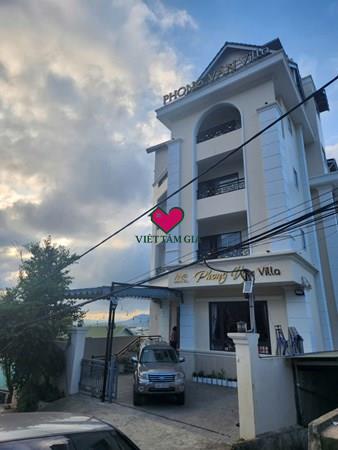 Bán khách sạn hẻm Hùng Vương Phường Xuân Trường - Đà Lat thuận tiện kinh doanh.