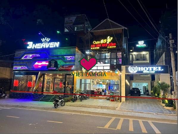 Bán khách sạn trung tâm Mặt Tiền Hai Bà Trưng Phường Cam ly - Đà Lạt