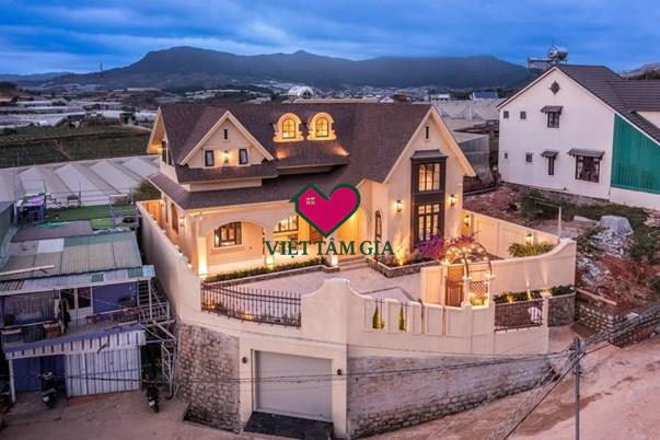 Biệt thự Châu Âu thiết kế cực đẹp tại Đa Phú Phường Lang Biang Đà Lạt